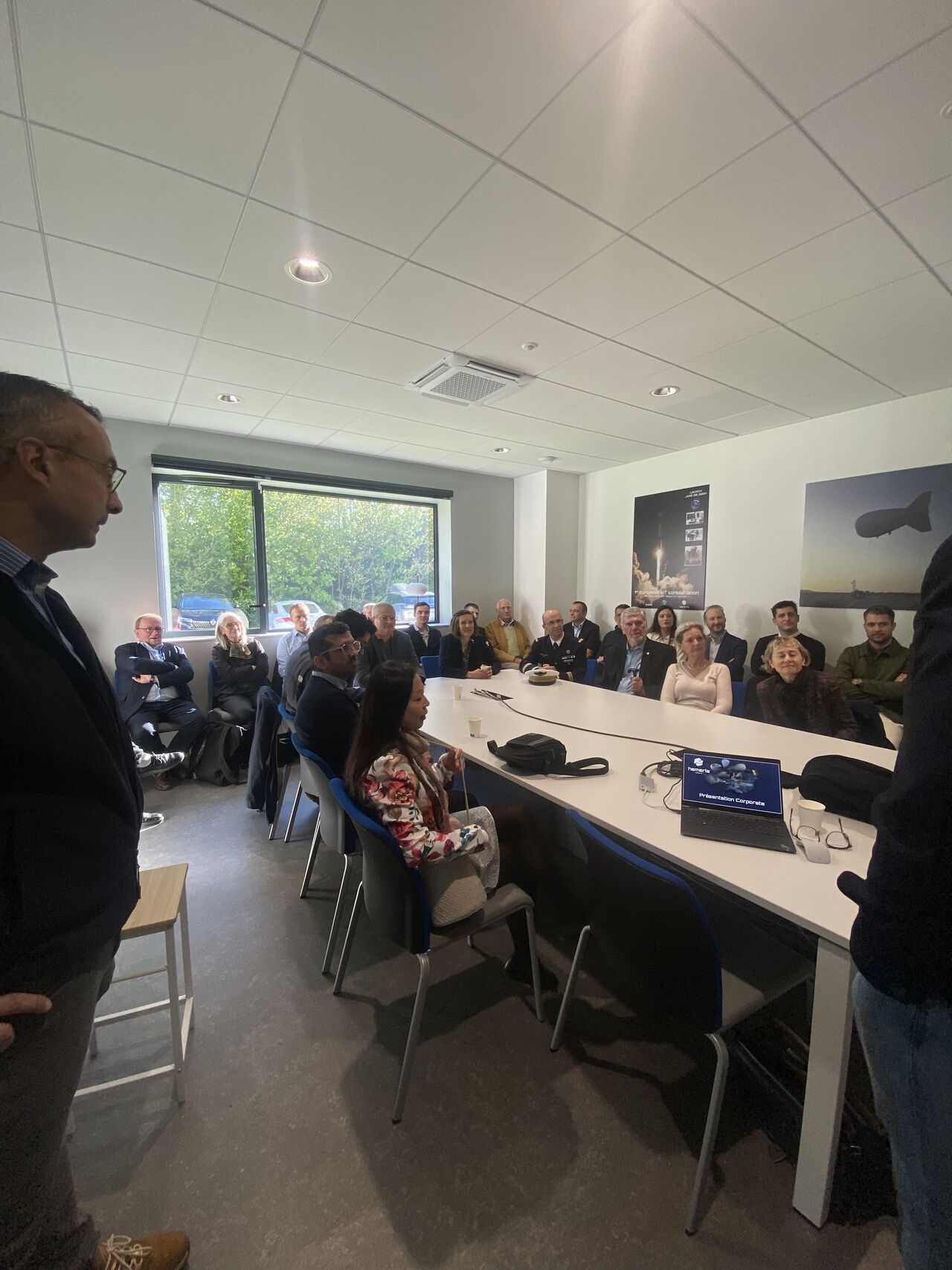 18 Avril 2025 – Visite d’HEMERIA AIRSHIP