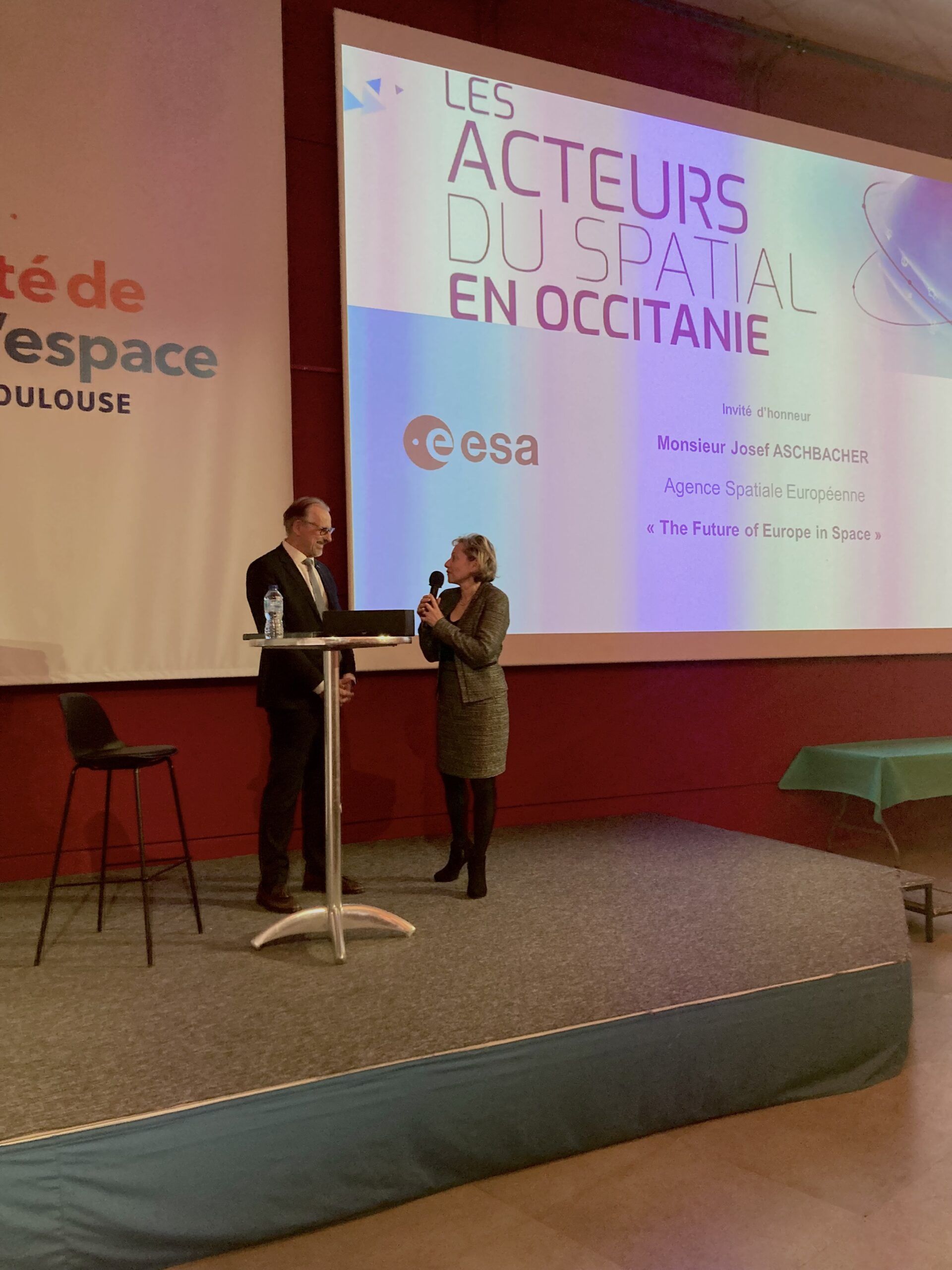 22 Novembre 2023 – Soirée « Dîner-Débat » avec Josef ASCHBACHER, DG de l’ESA